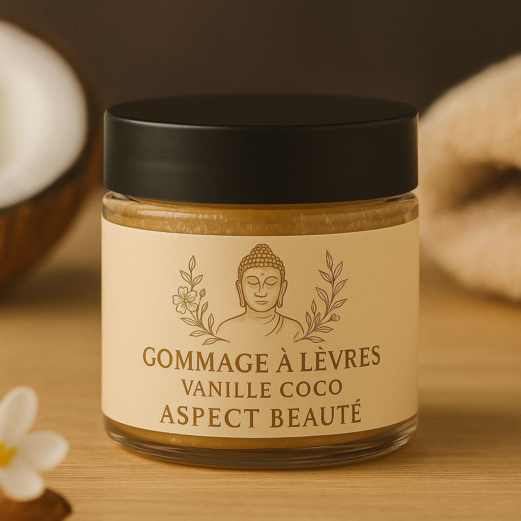 Gommage à lèvre Vanille Coco 15ml