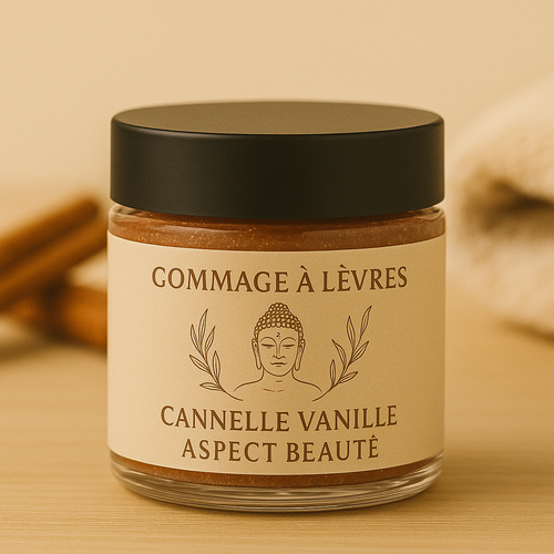 Gommage à lèvre Cannelle Vanille 15ml