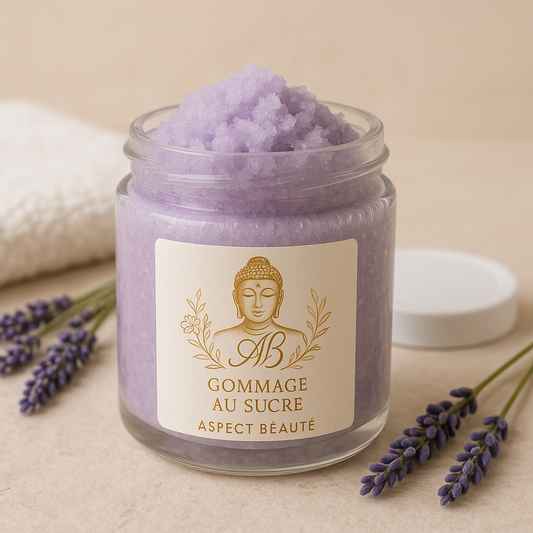 Gommage au sucre à la lavande 100ml