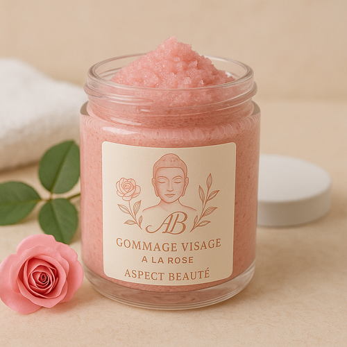 Gommage Visage à la rose 50ml